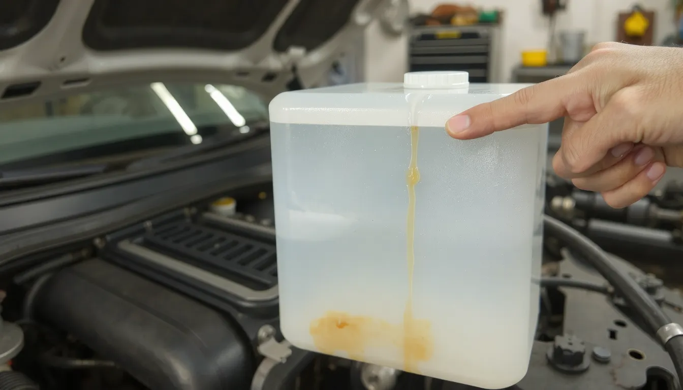 consommation de liquide de refroidissement