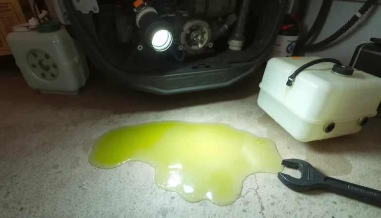Fuite liquide de refroidissement : détection, causes, réparation et prix