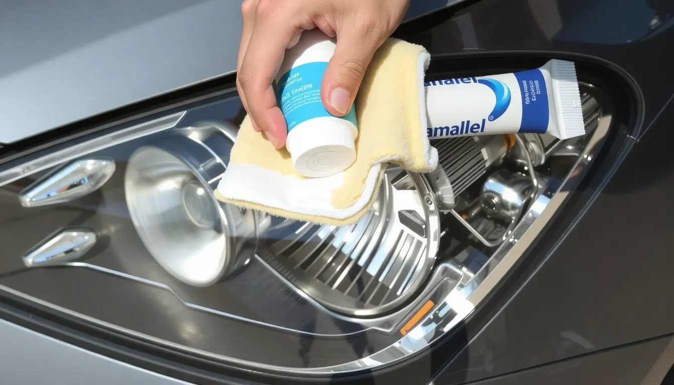 astuce de grand mere pour nettoyer les phares de voiture