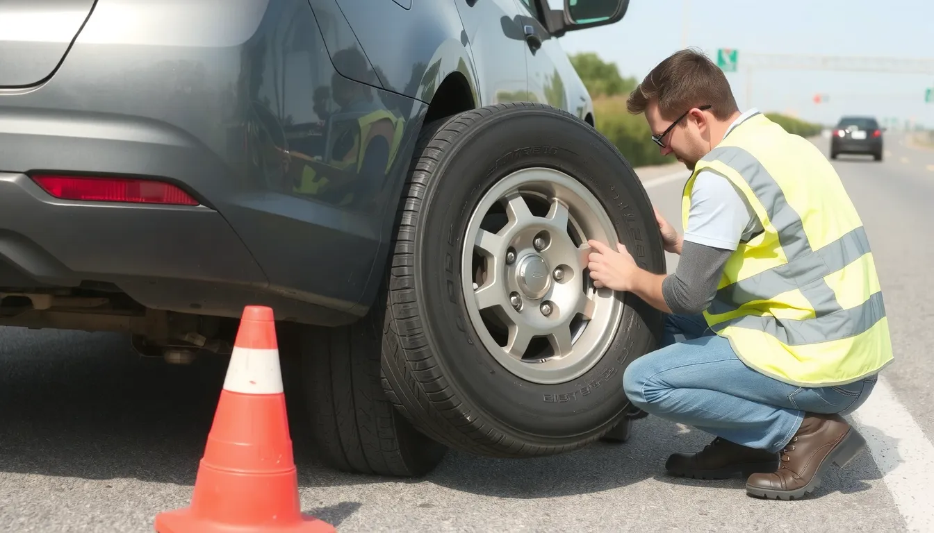 rouler avec une roue de secours